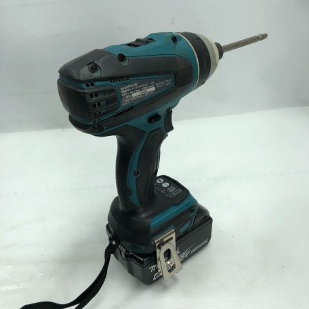  MAKITA マキタ 電動工具 インパクトドライバ ドライバドリル 付属品完備 コードレス式 TP141D ブルー