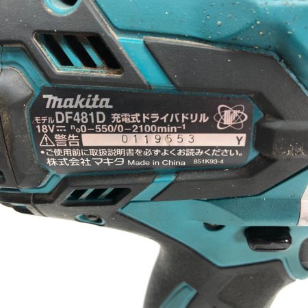  MAKITA マキタ 電動工具 インパクトドライバ ドライバドリル 付属品完備 コードレス式 TP141D ブルー