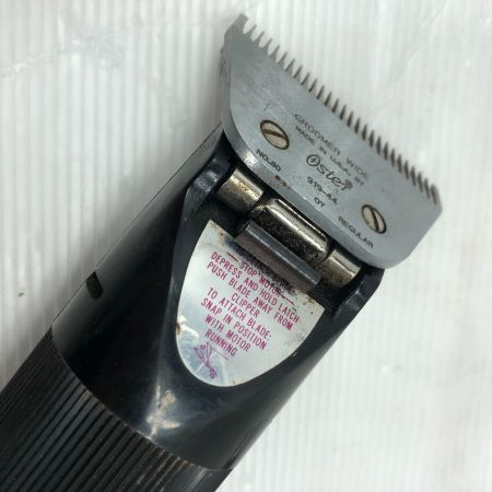  QSTER 工具関連用品 バリカン 本体のみ コード式 A5-01B ブラック