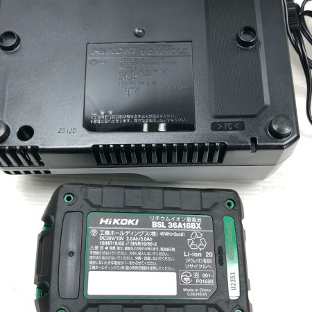  HiKOKI ハイコーキ 電動工具 インパクトドライバ 充電器・充電池1個・ケース付 コードレス式 WH36DC フレアレッド