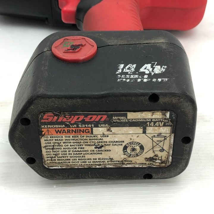 Snap-on スナップオン 電動工具 インパクトレンチ 充電池1個付 コードレス式 CTJ4850 ブラック｜中古｜なんでもリサイクルビッグバン