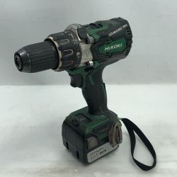 ◇◇ HiKOKI ハイコーキ 電動工具 ドライバドリル 充電池1個付 コードレス式 DV18DBL2 グリーン Cランク
