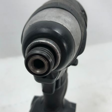  HITACHI 日立 インパクトドライバ 電動工具 充電池1個付 コード式 WH14DBAL ブラック