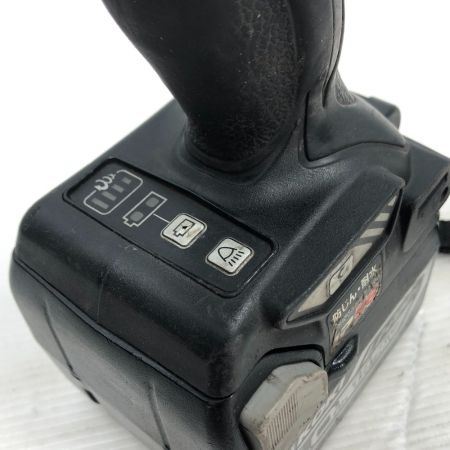  HITACHI 日立 インパクトドライバ 電動工具 充電池1個付 コード式 WH14DBAL ブラック