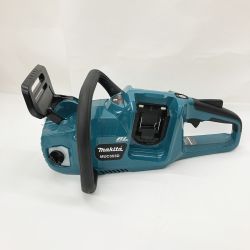 〇〇 MAKITA マキタ 充電式チェンソー 350ｍｍ 本体 充電器付 MUC353D ブルー Aランク