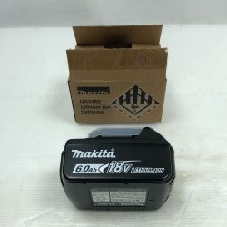 ◇◇ MAKITA マキタ 電動工具 バッテリー 本体のみ BL1860B ブラック Sランク