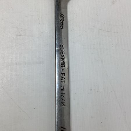 Snap-on スナップオン コンビネーションレンチ Snap-on SOEXM18 シルバー  18ｍｍ SOEXM18 シルバー