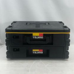 ◇◇ TAJIMA タジマ 工具関連用品 セフ引出しボックス2段セット 本体のみ TB-HBOX2 ブラック Cランク