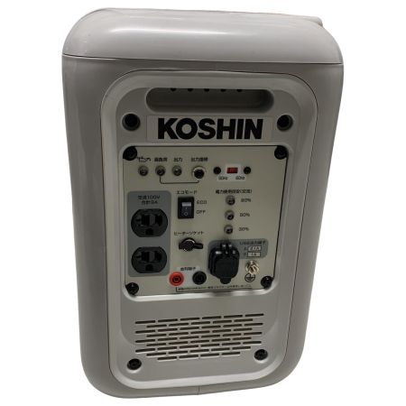 KOSHIN インバーター発電機 (本体のみ) GV-9ig ホワイト