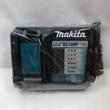  MAKITA マキタ 電動工具 急速充電器 本体のみ 100v DC18RF ブラック