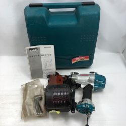 ◇◇ MAKITA マキタ エアツール エア釘打ち 本体のみ 高圧 AN910H ブルー Cランク