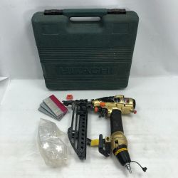 ◇◇ HITACHI 日立 エアツール 高圧タッカ ケース付 高圧 N5004HMF ゴールド Cランク