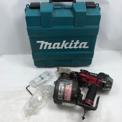 ◇◇ MAKITA マキタ エアツール 高圧釘打ち機 ケース付 高圧 AN930H レッド Cランク