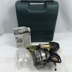 ◇◇ HITACHI 日立 エアツール エア釘打ち 程度C ケース付 高圧 NV65HMC ゴールド Cランク