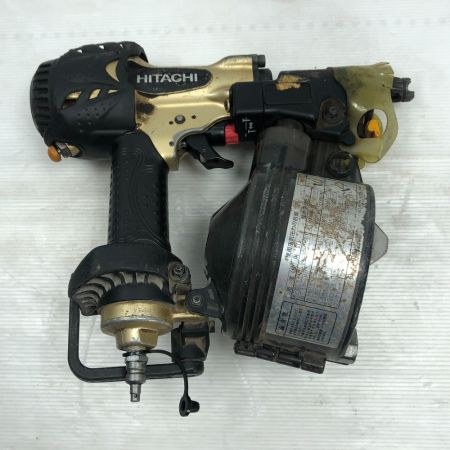  HITACHI 日立 エアツール エア釘打ち 程度C ケース付 高圧 NV65HMC ゴールド