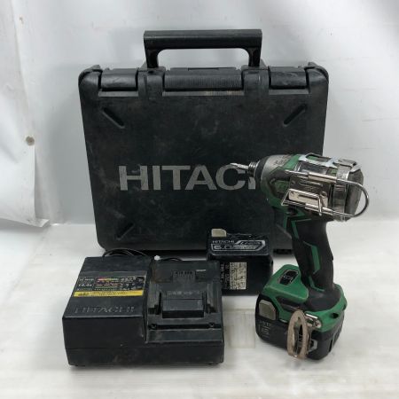  HiKOKI ハイコーキ 電動工具 インパクトドライバ 充電器・充電池2個・ケース付 コードレス式 WH14DB グリーン