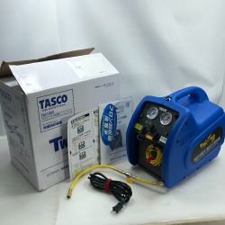 ◇◇ TASCO フルオロカーボン回収装置 電動工具 付属品完備 100v ツインサンダー240 TA110XZ ブルー Sランク