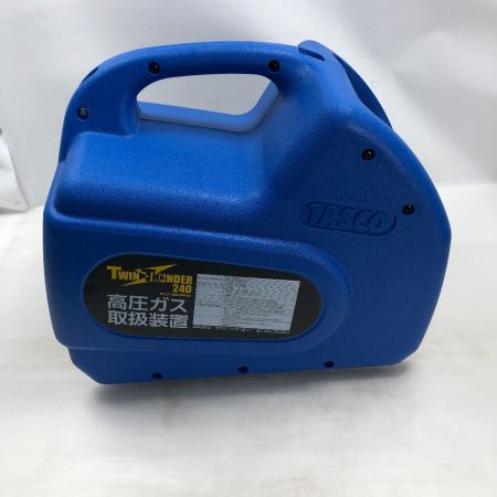  TASCO フルオロカーボン回収装置 電動工具 付属品完備 100v ツインサンダー240 TA110XZ ブルー
