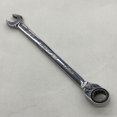  Snap-on スナップオン ハンドツール ラチェットレンチ SOXRRM17 シルバー