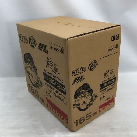  MAKITA マキタ 電動工具 丸のこ 本体のみ コードレス式 HS631DZSB ブラック