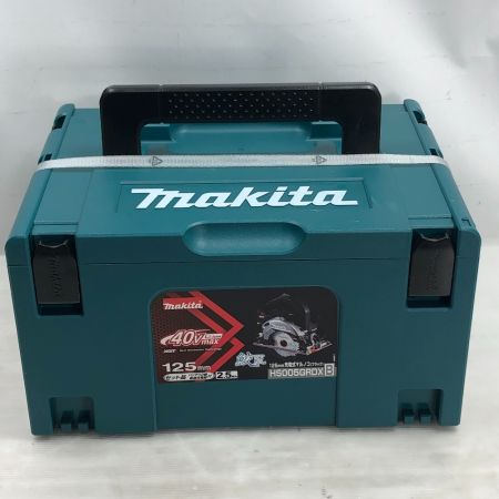  MAKITA マキタ 電動工具 丸のこ 付属品完備 コードレス式 40v HS005GRDX ブラック