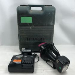◇◇ HITACHI 日立 電動工具 全ネジカッタ  充電器・充電池2個・ケース付 コードレス式 CL14DSL ブラック Cランク