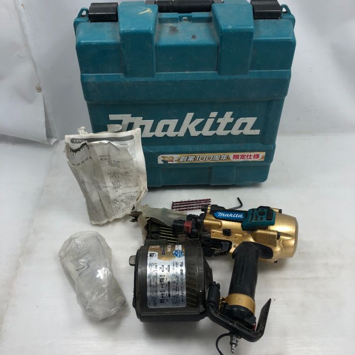 MAKITA マキタ エアツール エア釘打ち 本体のみ 高圧 AN933H ブルー 