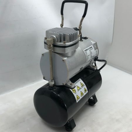   電動工具 エアブラシコンプレッサー 本体のみ コード式 100v AS186 グレー