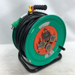 ◇◇ 日動 電動工具 コードリール コード式 100v NW-EB53 グリーン Cランク