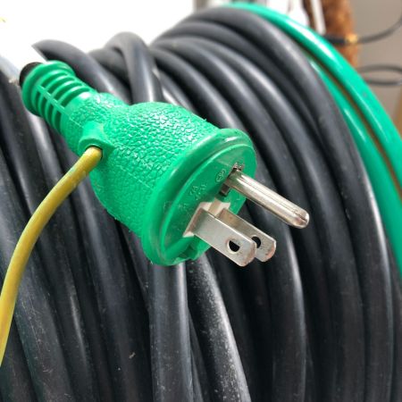  日動 電動工具 コードリール コード式 100v NW-EB53 グリーン