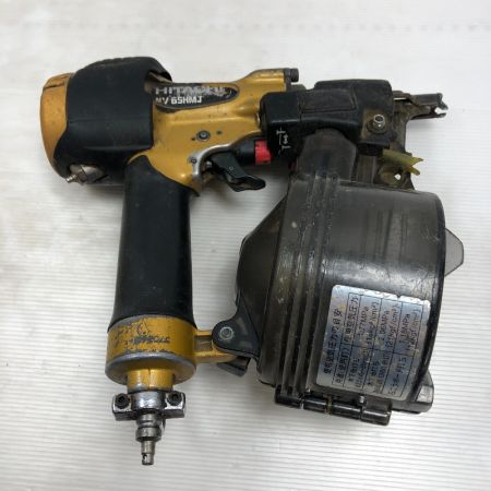  HITACHI 日立 工具 エアツール エア釘打ち 程度C 本体のみ 高圧 NV65HMJ カーキ