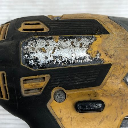  MAKITA マキタ 電動工具 インパクトドライバ 本体のみ コードレス式 18v TD173D イエロー
