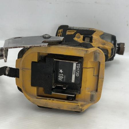  MAKITA マキタ 電動工具 インパクトドライバ 本体のみ コードレス式 18v TD173D イエロー
