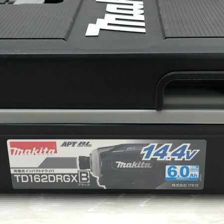  MAKITA マキタ 電動工具 インパクトドライバ TD162DRGX ブラック