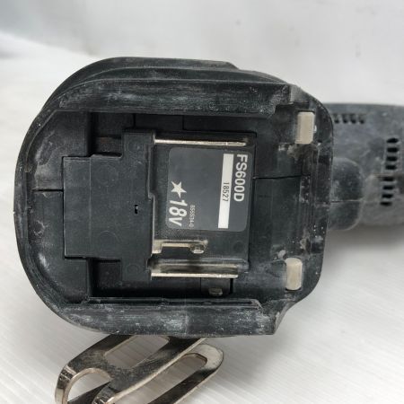  MAKITA マキタ 電動工具 スクリュードライバー 充電池1個付 コードレス式 FS600D ブラック