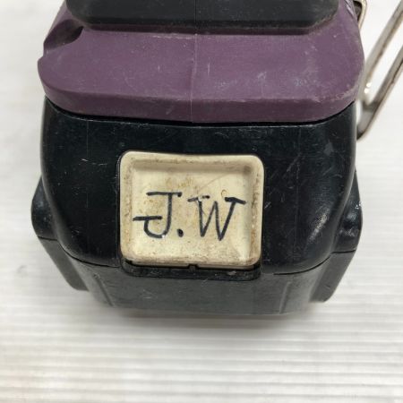  MAKITA マキタ 電動工具 インパクトドライバ 充電池1個付 コードレス式 TD172D パープル