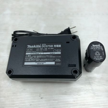  MAKITA マキタ 電動工具 インパクトドライバ 充電器・充電池1個・ケース付 TD022D ブルー