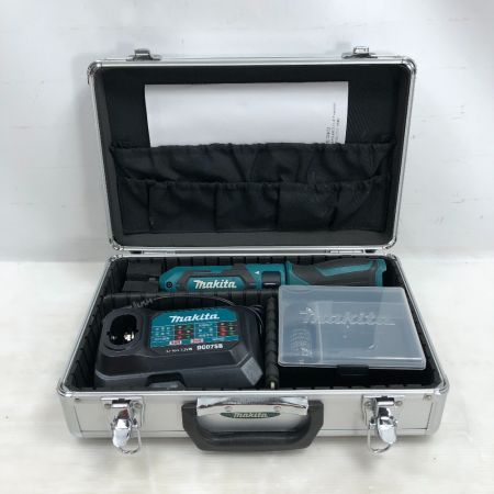  MAKITA マキタ 電動工具 インパクトドライバ 充電器・充電池1個・ケース付 TD022D ブルー