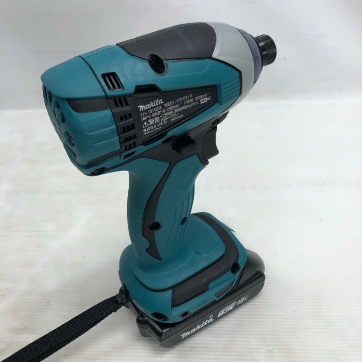 MAKITA マキタ 電動工具 インパクトドライバ 付属品完備 コードレス式 18v TD146DX ブルー｜中古｜なんでもリサイクルビッグバン