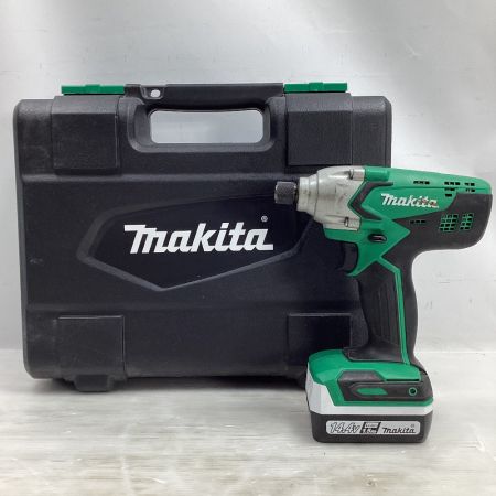  MAKITA マキタ 電動工具 インパクトドライバ 充電器・充電池1個・ケース付 M695D グリーン