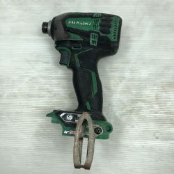 ◇◇ HiKOKI ハイコーキ 電動工具 インパクトドライバ コードレス式 36v WH36DA グリーン Cランク