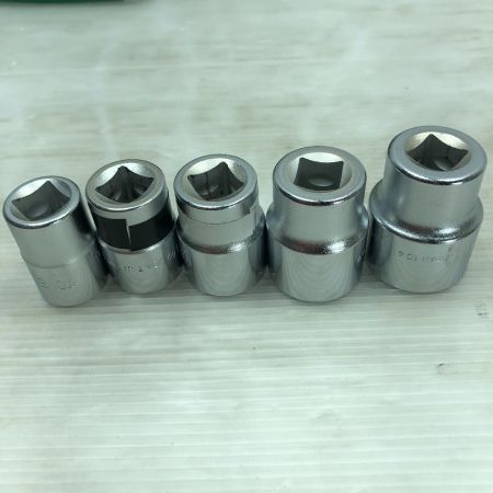  TONE トネ ハンドツール ソケットレンチセット 付属品完備 800M グリーン