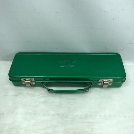  TONE トネ ハンドツール ソケットレンチセット 付属品完備 800M グリーン