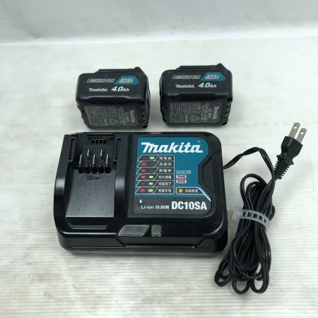  MAKITA マキタ 電動工具 インパクトドライバ 充電器・充電池2個・ケース付 コードレス式 TD111DMSXB ブラック