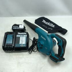 ◇◇ MAKITA マキタ 電動工具 ブロワ 充電器・充電池1個付 コードレス式 UB182D ブルー Cランク