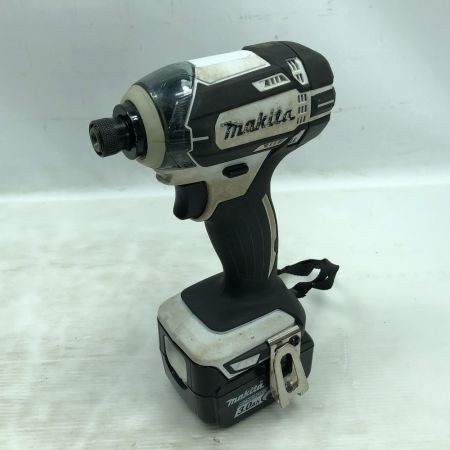 MAKITA マキタ 電動工具 インパクトドライバ 充電器・充電池2個・ケース付 コードレス式 TD138D ホワイト