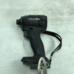 ◇◇ HiKOKI ハイコーキ 電動工具 インパクトドライバ 本体のみ コードレス式 WH36DC ブラック Cランク