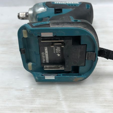  MAKITA マキタ 電動工具 インパクトレンチ 本体のみ コードレス式 TW181D ブルー