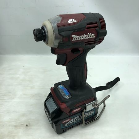  MAKITA マキタ 電動工具 インパクトドライバ  付属品完備 コードレス式 TD001G パープル