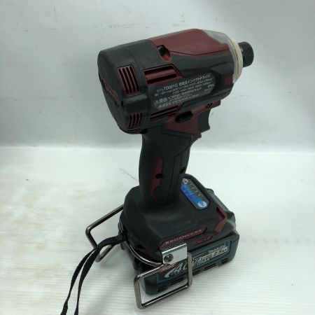  MAKITA マキタ 電動工具 インパクトドライバ  付属品完備 コードレス式 TD001G パープル